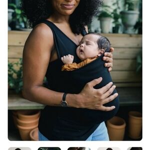 Lalubu soothe shirt - postpartum baby wearing